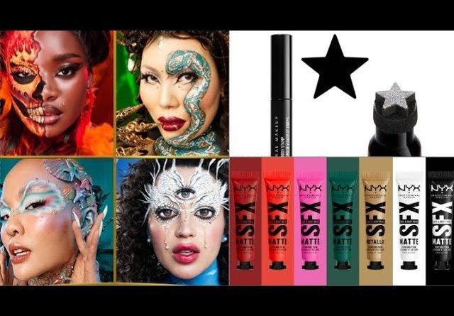 NEW!SFX FACE AND BODY PAINTS&STAR STUDDED FACE STAMP by NYX COSMETICS|NEW MAKEUP RELEASES 2022