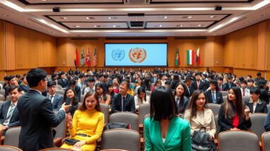Engaging Minds: Students Address AI, Fashion, and Gender Equality at Midland's Model UN 12 Engaging Minds: Students Address AI, Fashion, and Gender Equality at Midland's Model UN