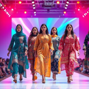 Revolutionizing Fashion: Pakistan's Women Walk the Digital Runway with AI Technology