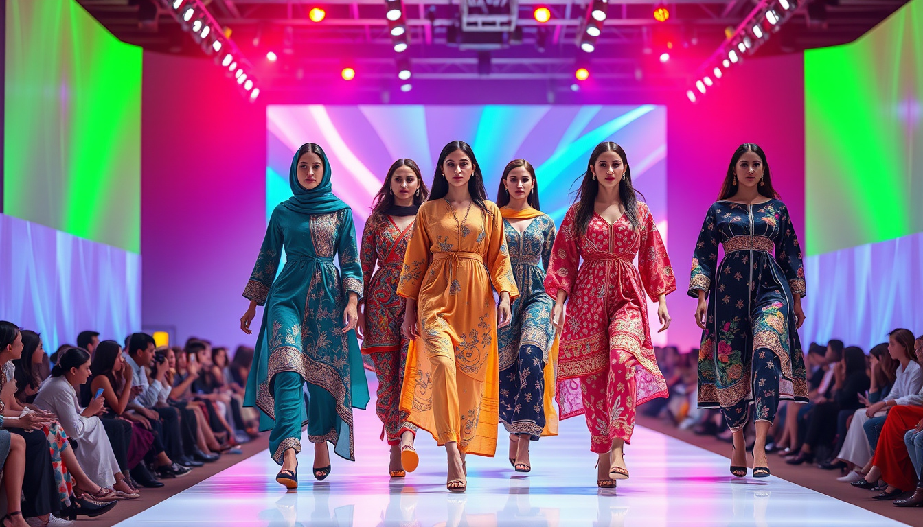Revolutionizing Fashion: Pakistan's Women Walk the Digital Runway with AI Technology