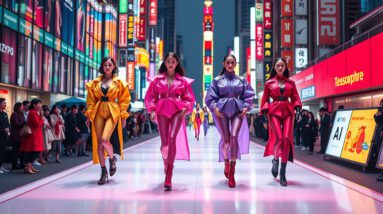 革新の波！「TOKYO AI Fashion Week 2025 A/W コンテスト」一般投票スタート - AIとともに紡ぐ新時代のファッション