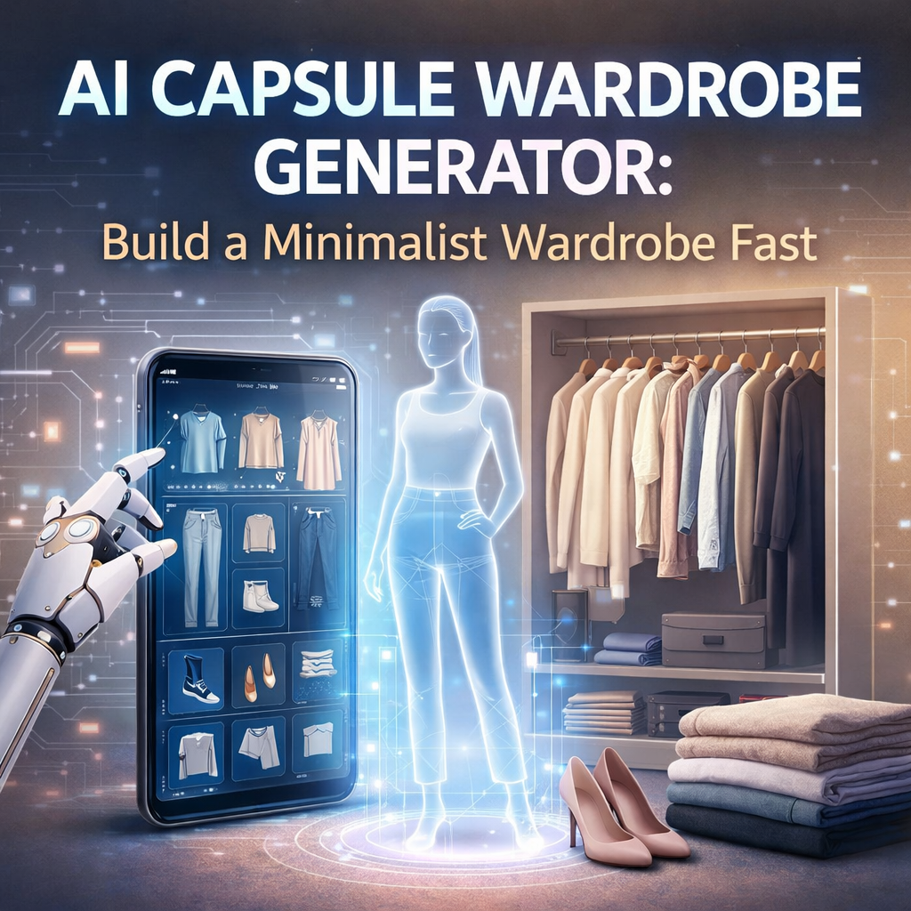 AI Capsule Wardrobe Generator: Build a Minimalist Wardrobe Fast